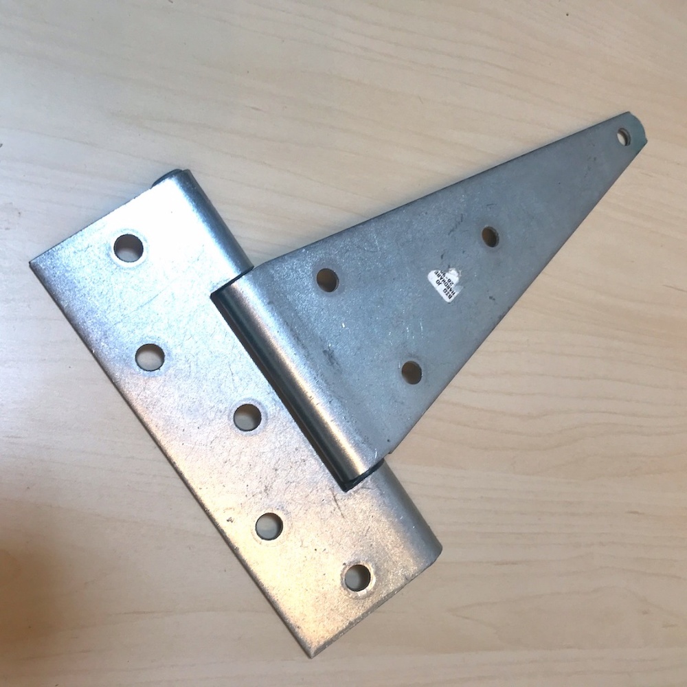Extra Large 10"-12" Zinc Hinge. Never used. National Brand. Heavy-Duty T…